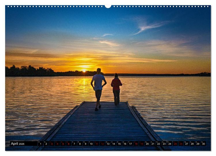 Produktbild: ERMLAND MASUREN (Wandkalender 2026 DIN A2 quer), CALVENDO Monatskalender