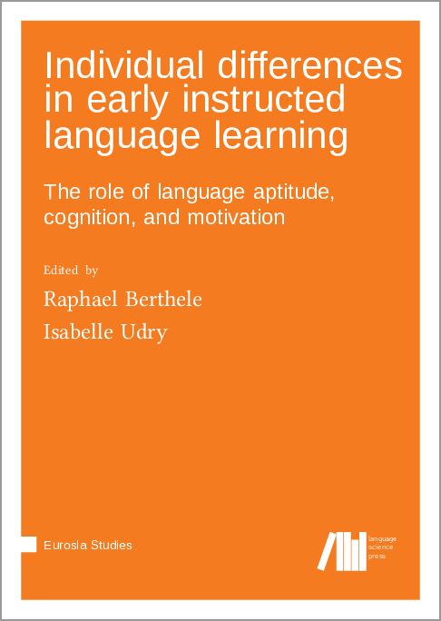 Produktbild: Individual differences in early instructed language learning