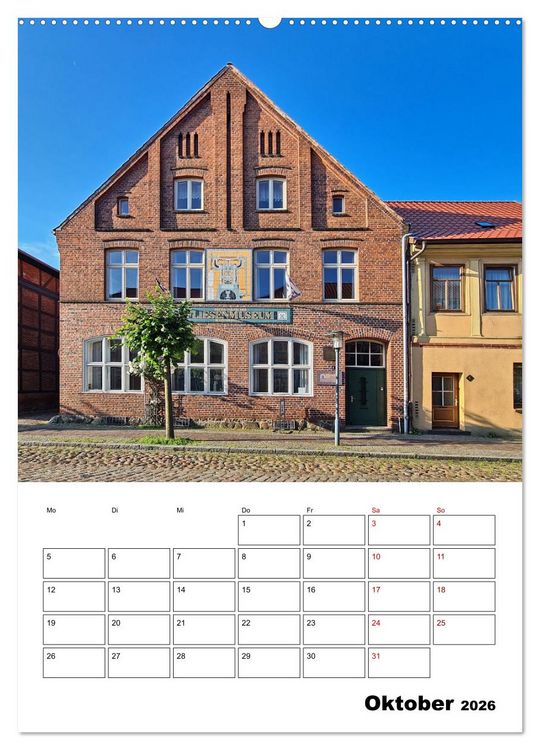 Produktbild: Boizenburg am Elberadweg (hochwertiger Premium Wandkalender 2026 DIN A2 hoch), Kunstdruck in Hochglanz