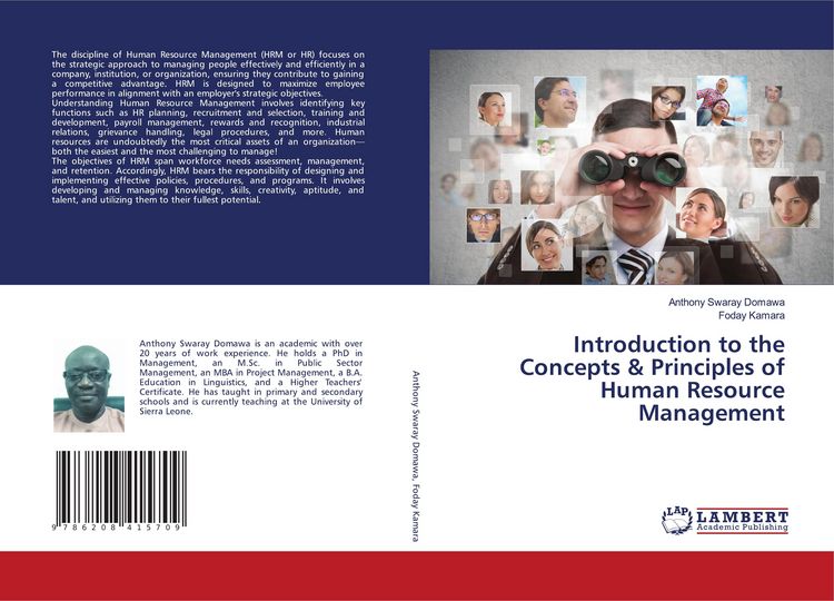 Produktbild: Introduction to the Concepts & Principles of Human Resource Management