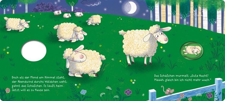 Produktbild: Zieh mal, h&ouml;r mal: M&auml;&auml;&auml;h - ganz sacht, sag gute Nacht