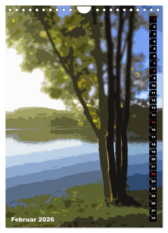 Produktbild: Der Baldeneysee in Essen (Wandkalender 2026 DIN A4 hoch), CALVENDO Monatskalender
