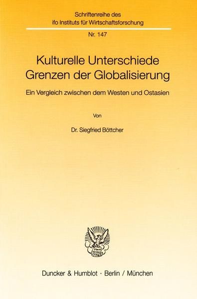 Produktbild: Kulturelle Unterschiede - Grenzen der Globalisierung.
