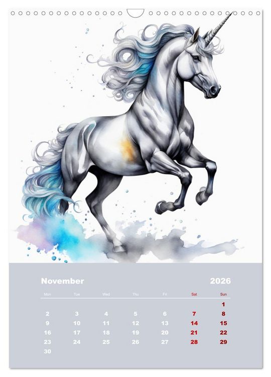 Produktbild: An enchanted world (Wall Calendar 2026 DIN A3 portrait), CALVENDO 12 Month Wall Calendar