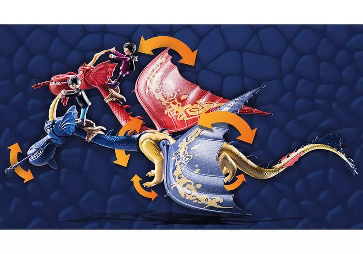 Produktbild: PLAYMOBIL 71080 - Dragons, Die 9 Welten - Wu & Wei mit Jun