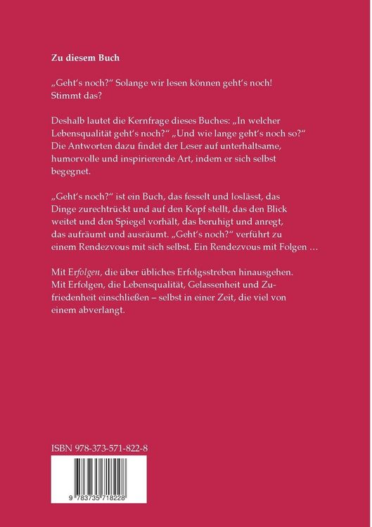 Produktbild: Geht's noch?