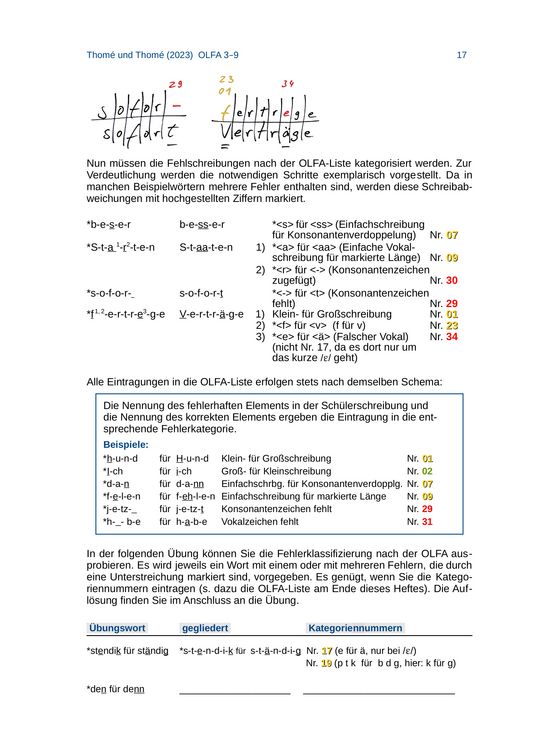 Produktbild: OLFA 3-9+: Oldenburger Fehleranalyse f&uuml;r die Klassen 3-9 und dar&uuml;ber