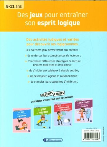Produktbild: Des jeux pour entra&icirc;ner son esprit logique : 8-11 ans
