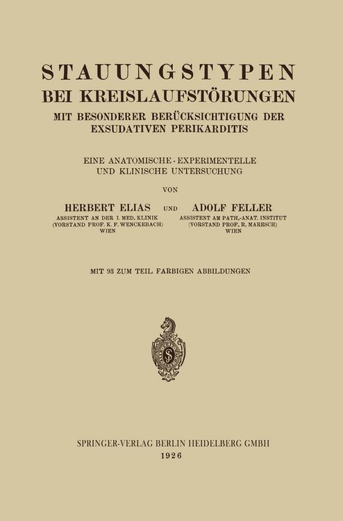 Produktbild: Stauungstypen bei Kreislaufst&ouml;rungen