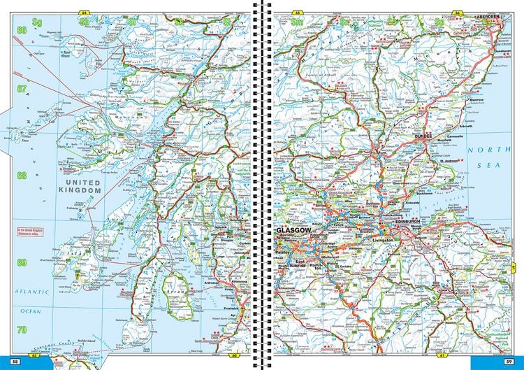 Produktbild: Falk Reiseatlas Europa 1:800.000