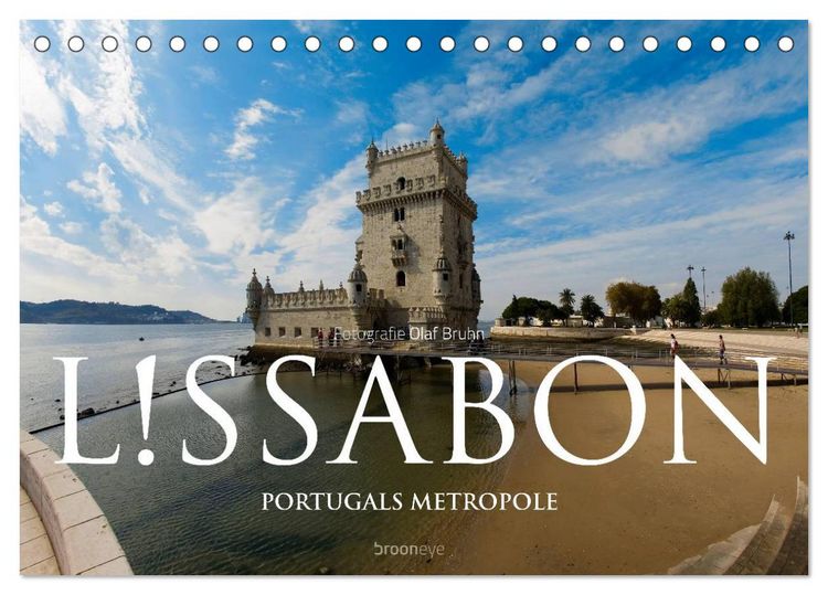 Produktbild: Lissabon &ndash; Portugals Metropole (Tischkalender 2026 DIN A5 quer), CALVENDO Monatskalender