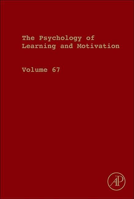 Produktbild: Psychology of Learning and Motivation