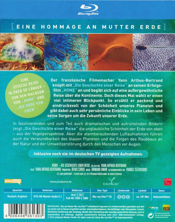 Produktbild: Home - Die Geschichte einer Reise
