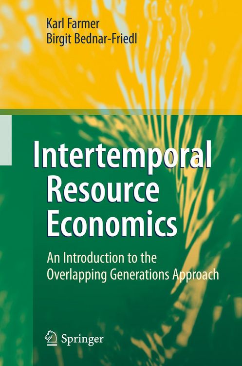 Produktbild: Intertemporal Resource Economics
