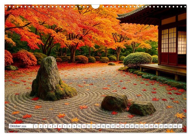 Produktbild: Typisch Japan. Wahrheiten und Klischees &uuml;ber die Japaner (Wandkalender 2026 DIN A3 quer), CALVENDO Monatskalender