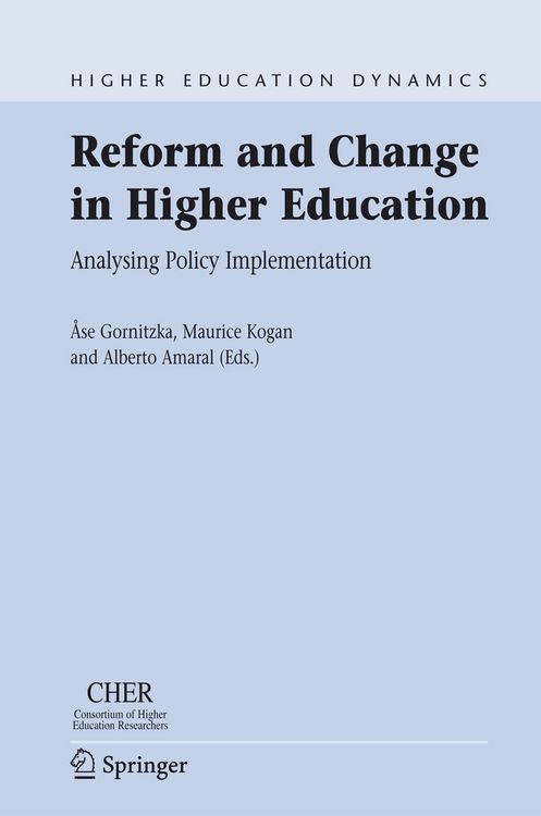 Produktbild: Reform and Change in Higher Education