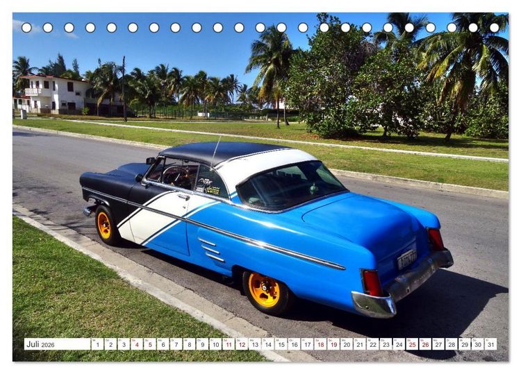 Produktbild: Amerikanische Kleinwagen - Oldtimer (Tischkalender 2026 DIN A5 quer), CALVENDO Monatskalender