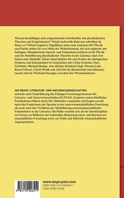 Produktbild: Physik und Poetik