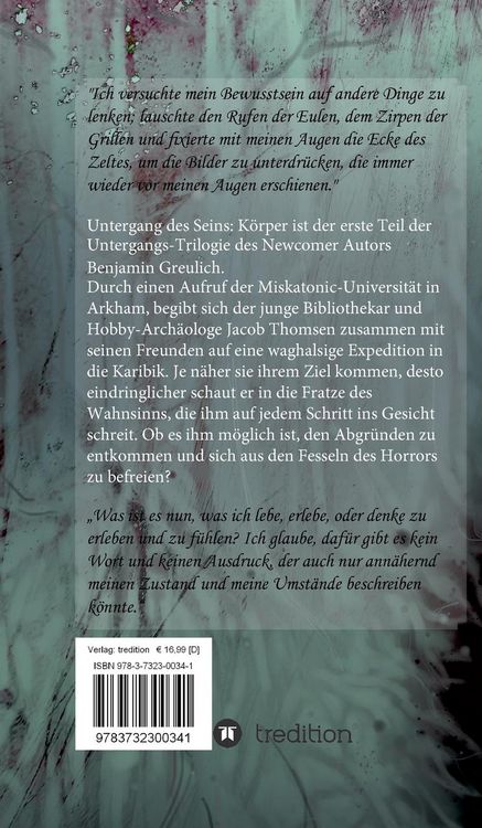 Produktbild: Untergang des Seins: K&ouml;rper