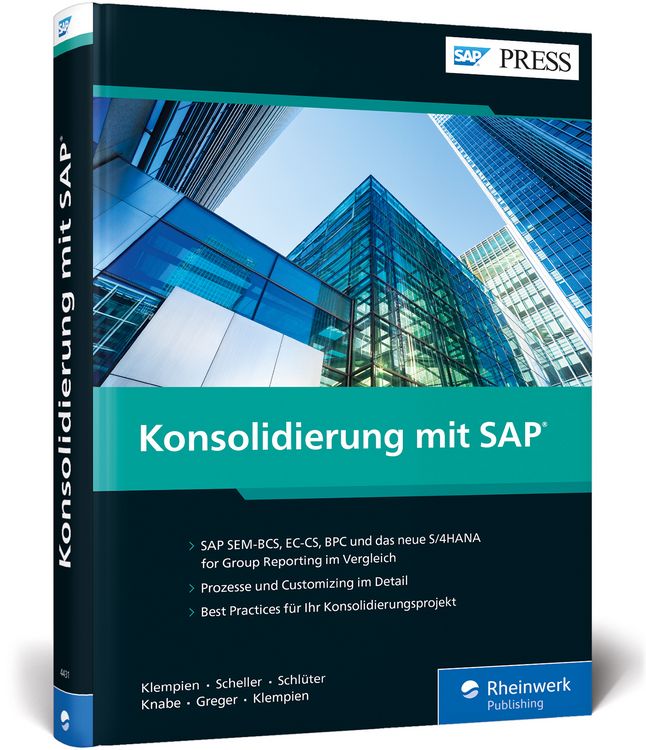 Produktbild: Konsolidierung mit SAP