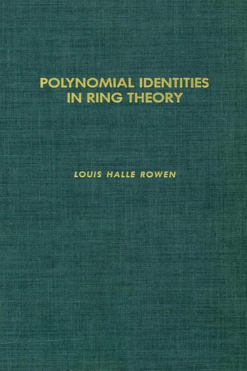 Produktbild: Polynomial Identities in Ring Theory