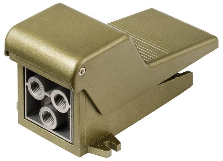 Produktbild: TRU COMPONENTS Mechanischbet&auml;tigtes Pneumatik-Ventil TC-13745856 TC-4F210-08 Geh&auml;usematerial ABS Kunststoff, Stahlblech 1 St.
