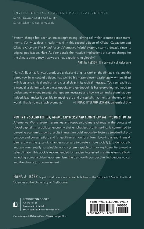 Produktbild: Global Capitalism and Climate Change