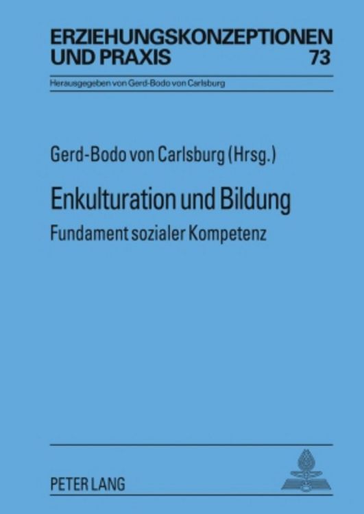 Produktbild: Enkulturation und Bildung