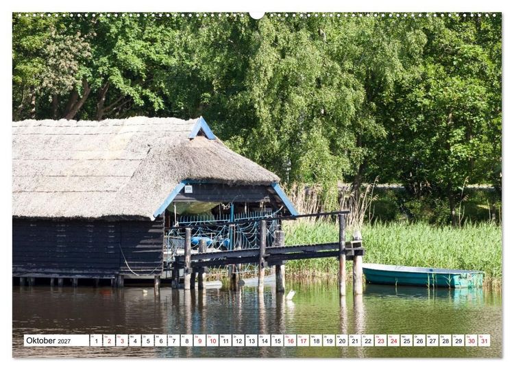 Produktbild: Fischland-Dar&szlig;-Zingst - Momente einer Reise (Wandkalender 2027 DIN A2 quer), CALVENDO Monatskalender