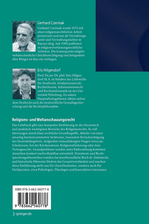 Produktbild: Religions- und Weltanschauungsrecht