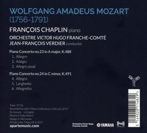 Produktbild: Mozart/Piano Concertos Nos. 23&24