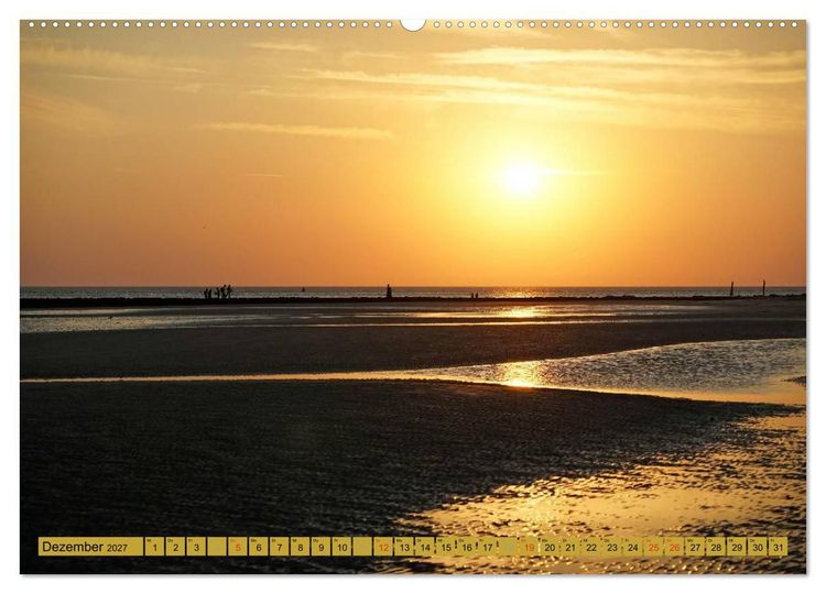 Produktbild: Norderney - von barfu&szlig; bis Lackschuh (Wandkalender 2027 DIN A2 quer), CALVENDO Monatskalender