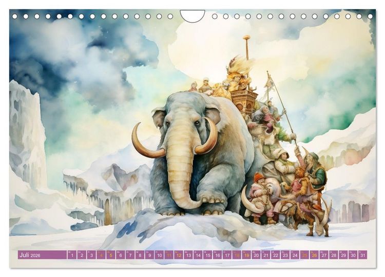 Produktbild: Ein Besuch in fernen Universen (Wandkalender 2026 DIN A4 quer), CALVENDO Monatskalender
