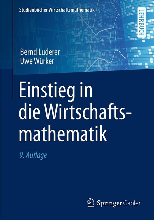 Produktbild: Einstieg in die Wirtschaftsmathematik