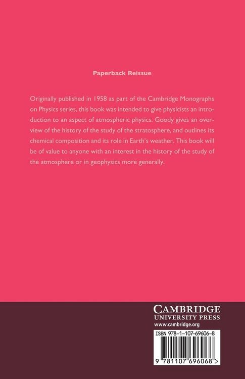 Produktbild: The Physics of the Stratosphere