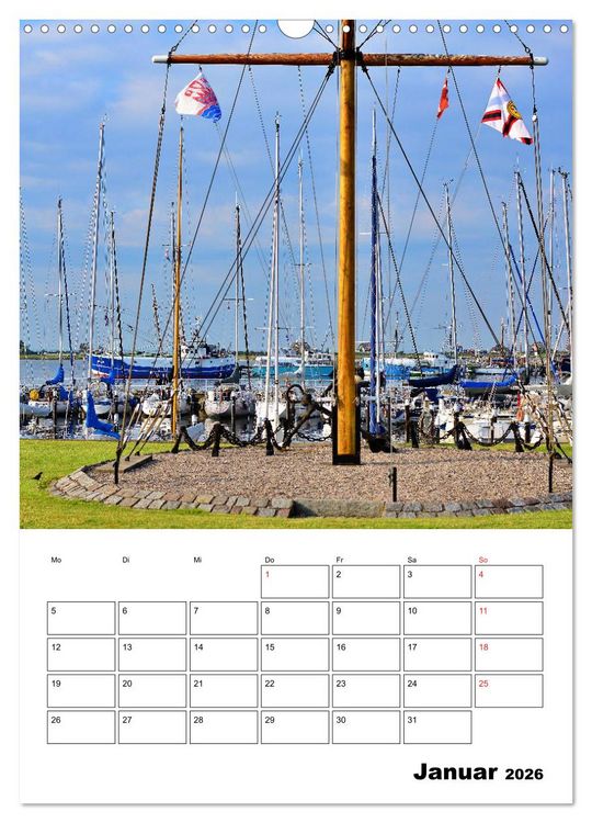 Produktbild: Marina Heiligenhafen (Wandkalender 2026 DIN A3 hoch), CALVENDO Monatskalender