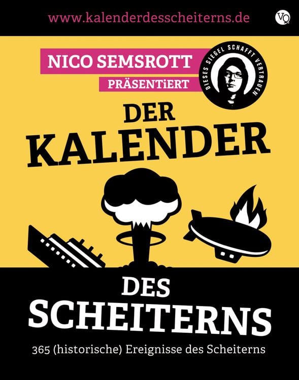 Produktbild: Der Kalender des Scheiterns