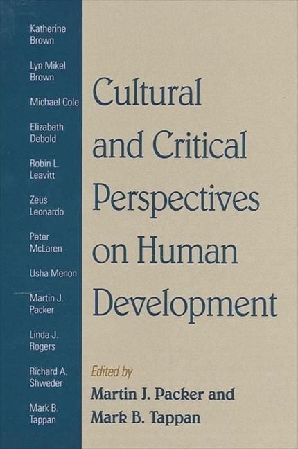 Produktbild: Cultural and Critical Perspectives on Human Development