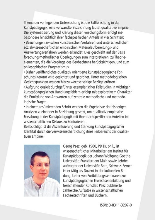 Produktbild: Qualitative empirische Forschung in der Kunstp&auml;dagogik