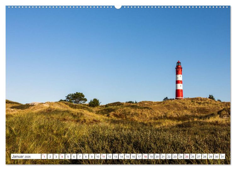 Produktbild: Schleswig-Holstein (hochwertiger Premium Wandkalender 2026 DIN A2 quer), Kunstdruck in Hochglanz