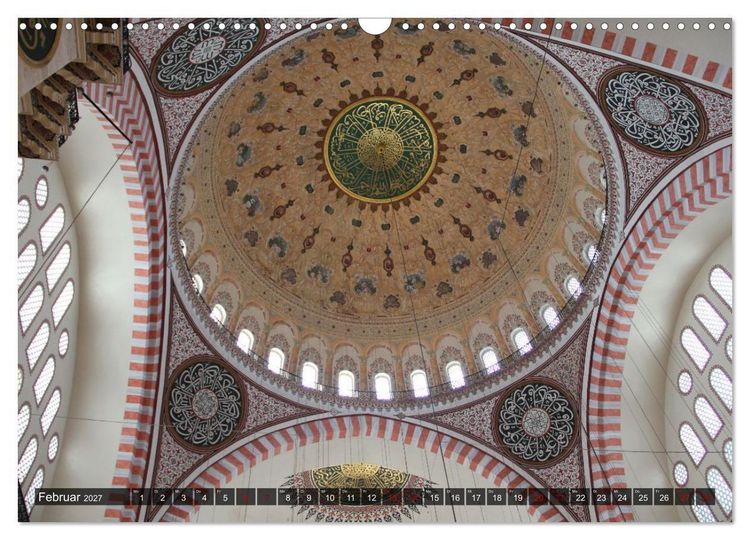 Produktbild: Moscheen in Istanbul. Rund um die Hagia Sophia (Wandkalender 2027 DIN A3 quer), CALVENDO Monatskalender