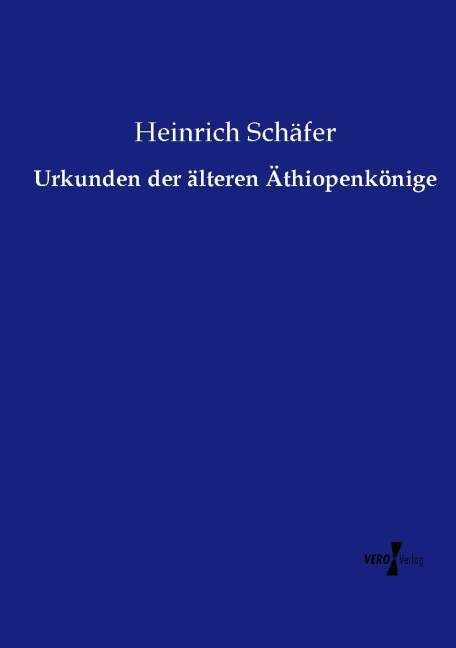 Produktbild: Urkunden der &auml;lteren &Auml;thiopenk&ouml;nige