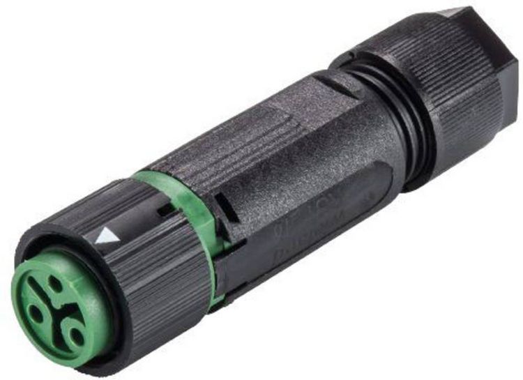 Produktbild: Wieland 46.031.4555.7 Rundstecker Kupplung, gerade Serie (Rundsteckverbinder): RST&reg; MINI Gesamtpolzahl: 2 + PE 1 St.