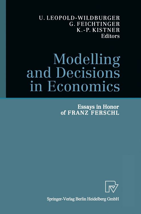 Produktbild: Modelling and Decisions in Economics