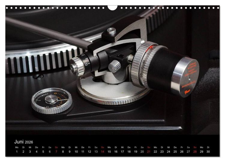 Produktbild: Vintage Turntables Made In Schwarzwald (Wandkalender 2026 DIN A3 quer), CALVENDO Monatskalender