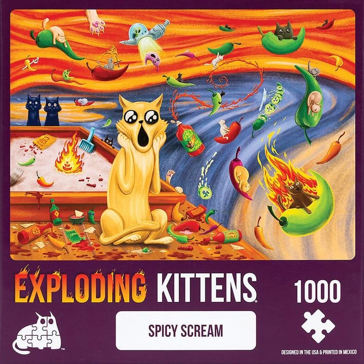 Produktbild: Exploding Kittens - Puzzle - Spicy Scream