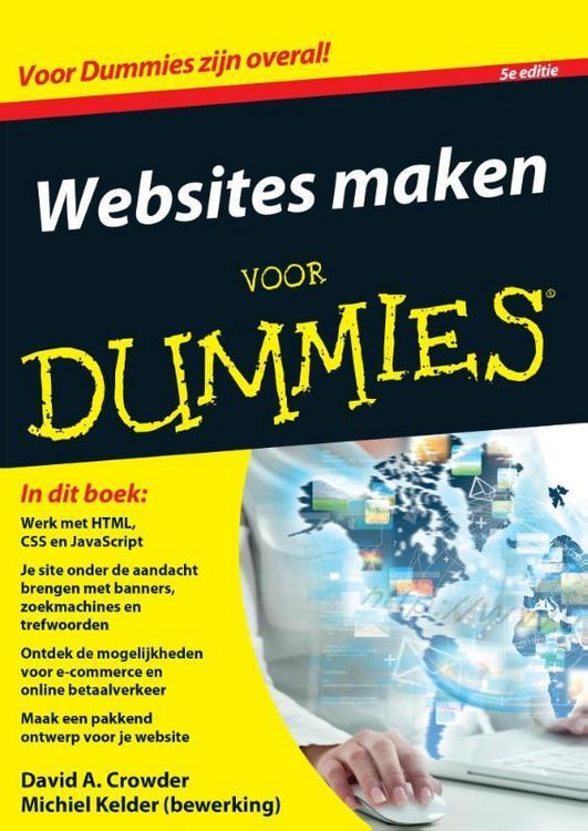 Produktbild: Crowder, David A.:Websites maken voor Dummies /