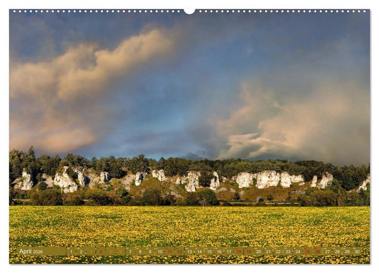 Produktbild: Landschaften im Altm&uuml;hltal (hochwertiger Premium Wandkalender 2026 DIN A2 quer), Kunstdruck in Hochglanz