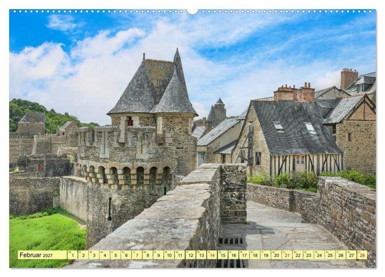Produktbild: Mystische Bretagne (hochwertiger Premium Wandkalender 2027 DIN A2 quer), Kunstdruck in Hochglanz