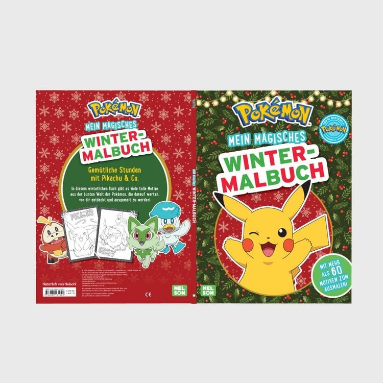 Produktbild: Pok&eacute;mon Activity-Buch: Mein magisches Winter-Malbuch